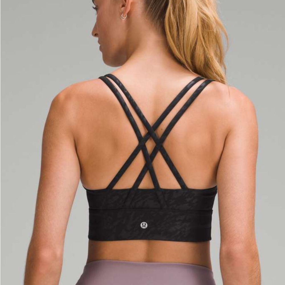 Lululemon Energy Bra Long Line Sz 6 - Picture 2 of 6